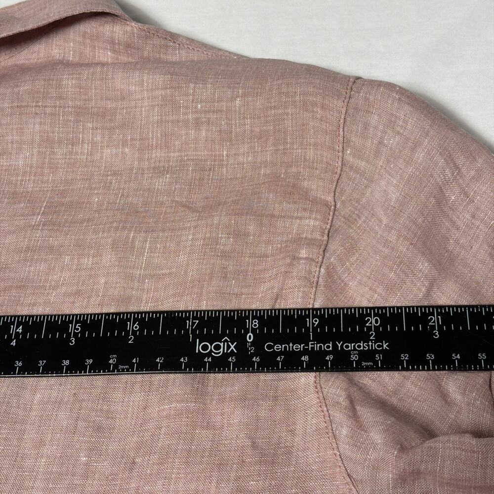 NWOT Sigrid Olsen Women's Lagenlook 100% Linen V-Neck Tunic/Blouse - Size 2X - Picture 11 of 15